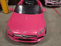 4x elektrische speelauto's voor kinderen, mercedes, roze - afbeelding 15 van  26