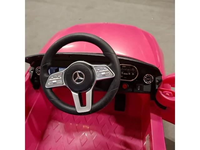 4x elektrische speelauto's voor kinderen, mercedes, roze - afbeelding 17 van  26