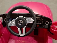 4x elektrische speelauto's voor kinderen, mercedes, roze - afbeelding 17 van  26