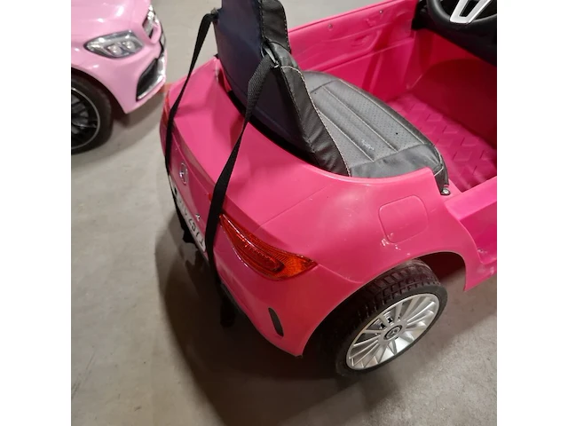 4x elektrische speelauto's voor kinderen, mercedes, roze - afbeelding 19 van  26