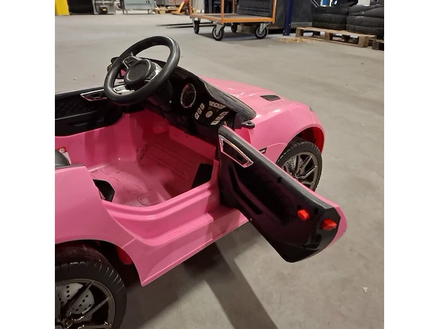 4x elektrische speelauto's voor kinderen, mercedes, roze - afbeelding 22 van  26