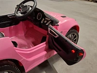 4x elektrische speelauto's voor kinderen, mercedes, roze - afbeelding 22 van  26