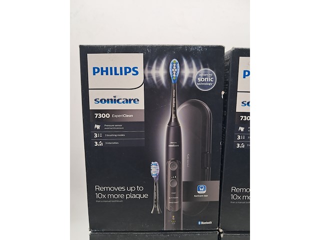4x elektrische tandenborstel, philips, sonicare 7300 expertclean - afbeelding 2 van  3