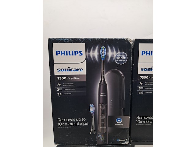 4x elektrische tandenborstel, philips, sonicare 7300 expertclean - afbeelding 2 van  3