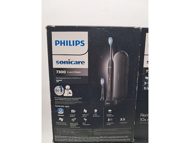 4x elektrische tandenborstel, philips, sonicare 7300 expertclean - afbeelding 3 van  3