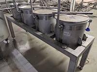 4x extractie tanks op frame, de jager, 4x65 - afbeelding 3 van  6