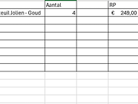 4x fauteuil met armleuning, vanharte, jolien, gouden onderstel - afbeelding 5 van  5