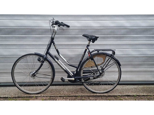 4x fiets dames en heren batavus, gazelle, raleigh - afbeelding 2 van  9