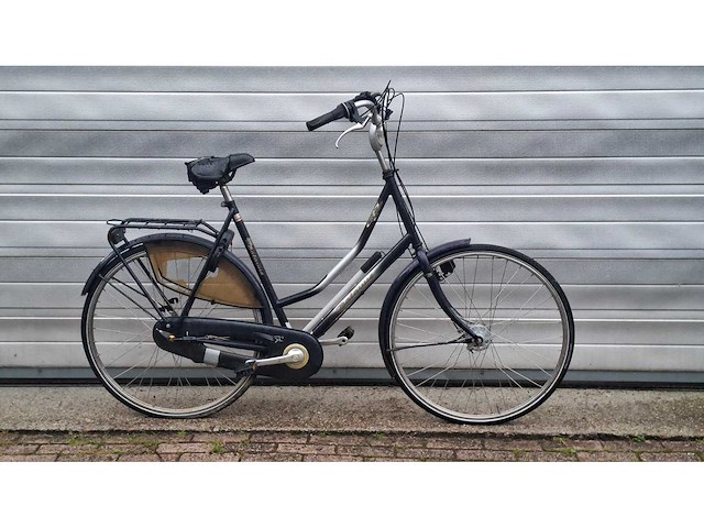 4x fiets dames en heren batavus, gazelle, raleigh - afbeelding 7 van  9