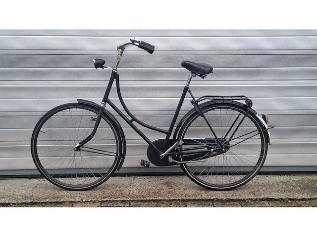 4x fiets dames en heren batavus, gazelle, raleigh - afbeelding 3 van  9