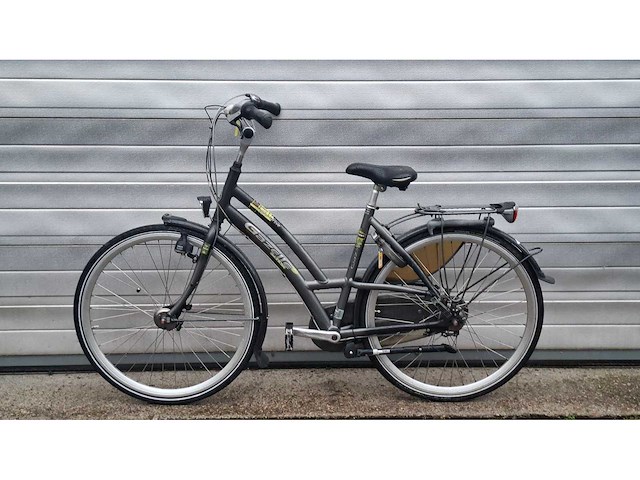 4x fiets dames en heren batavus, gazelle, raleigh - afbeelding 8 van  9