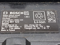 4x fietsaccu, bosch, powerpack 400 0275007522 - afbeelding 17 van  17