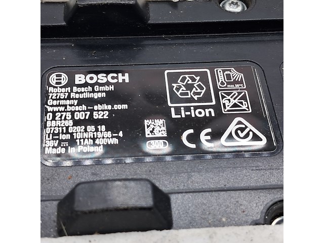 4x fietsaccu, bosch, powerpack 400 - afbeelding 9 van  17