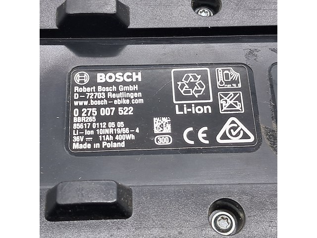 4x fietsaccu, bosch, powerpack 400 - afbeelding 11 van  12
