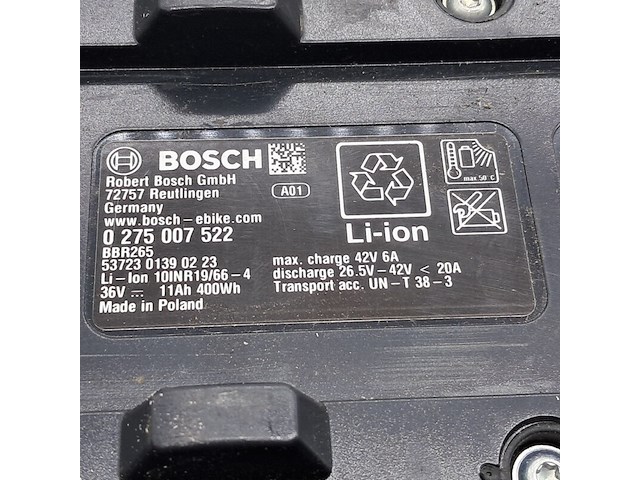 4x fietsaccu, bosch, powerpack 400 - afbeelding 12 van  12