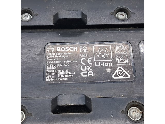 4x fietsaccu, bosch, powerpack 400 - afbeelding 9 van  12