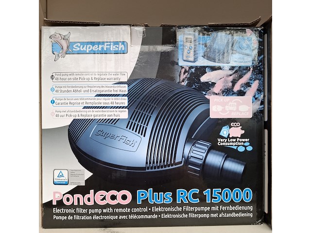 4x filterpomp, superfish, hozelock - afbeelding 5 van  12