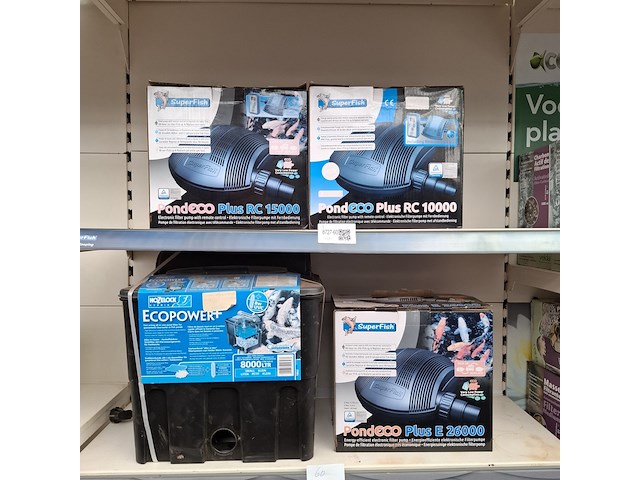 4x filterpomp, superfish, hozelock - afbeelding 10 van  12