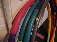 4x fitness hoelahoep met aerobic step - afbeelding 3 van  4