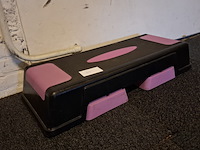 4x fitness hoelahoep met aerobic step - afbeelding 4 van  4