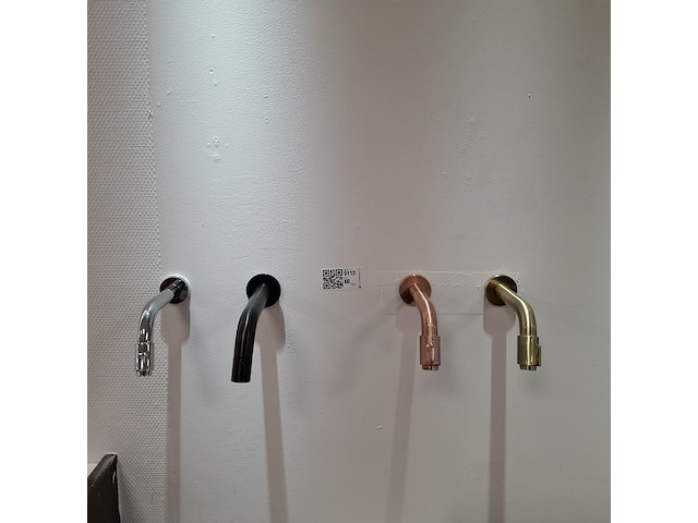 4x fonteinkraan, inbouw - afbeelding 1 van  6