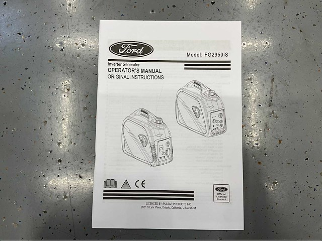 4x ford - fg2500is - noodstroomaggregaat / generator diesel (4x) - 2025 - afbeelding 4 van  12