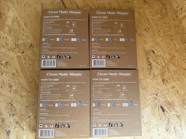4x fresh wasstrips - 64 wasbeurten - afbeelding 2 van  2