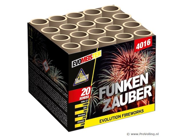 4x funkenzauber 20 schuss - afbeelding 1 van  1