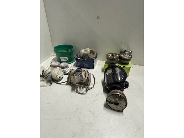 4x gasmasker focus en 3m - afbeelding 1 van  8