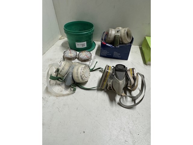 4x gasmasker focus en 3m - afbeelding 5 van  8