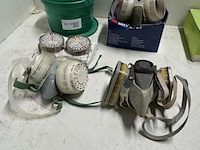 4x gasmasker focus en 3m - afbeelding 5 van  8