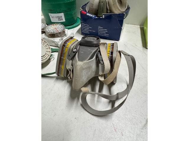 4x gasmasker focus en 3m - afbeelding 6 van  8