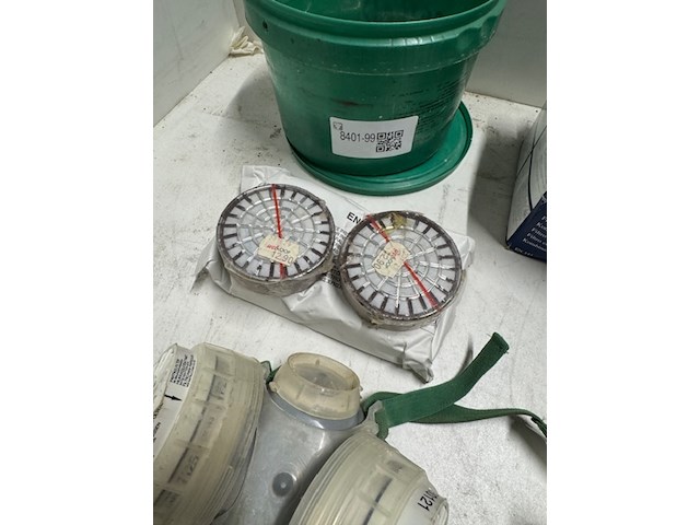 4x gasmasker focus en 3m - afbeelding 7 van  8