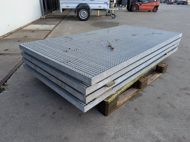 4x gegalvaniseerd stalen rooster - afbeelding 3 van  4