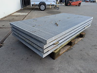 4x gegalvaniseerd stalen rooster - afbeelding 3 van  4