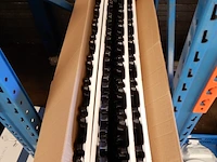 4x geïsoleerde noppenplaat, zwart