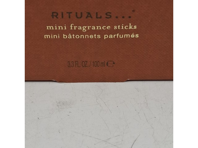 4x geurstokjes, rituals, suede vanilla - afbeelding 2 van  3
