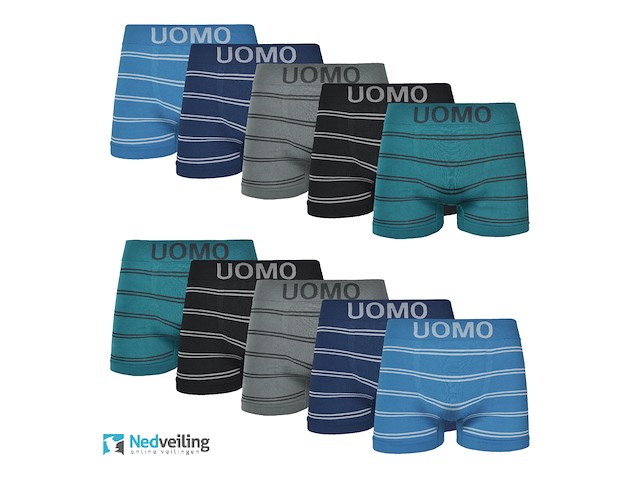 4x gianvaglia microfiber heren boxershort xl/xxl mix color - afbeelding 2 van  3