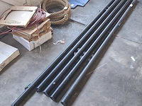 4x giek en 1x rechte gaffel polyvalk