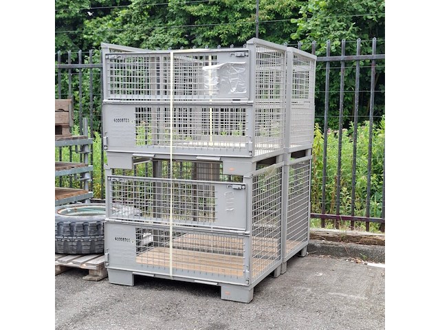 4x gitterbox, epal - afbeelding 1 van  6