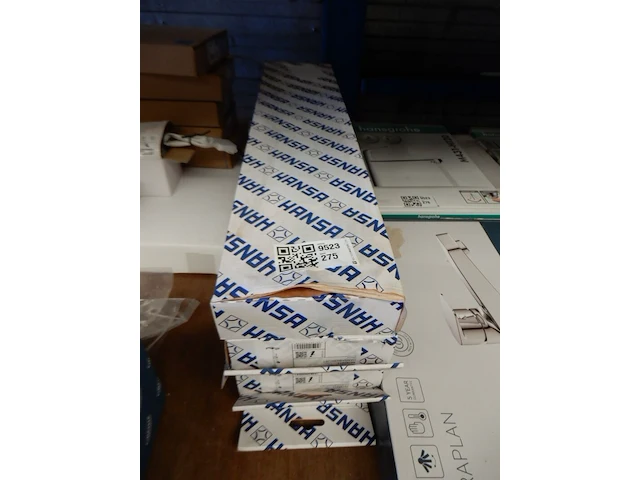 4x glijstangset, hansa, hansabasicjet, chroom - afbeelding 1 van  3