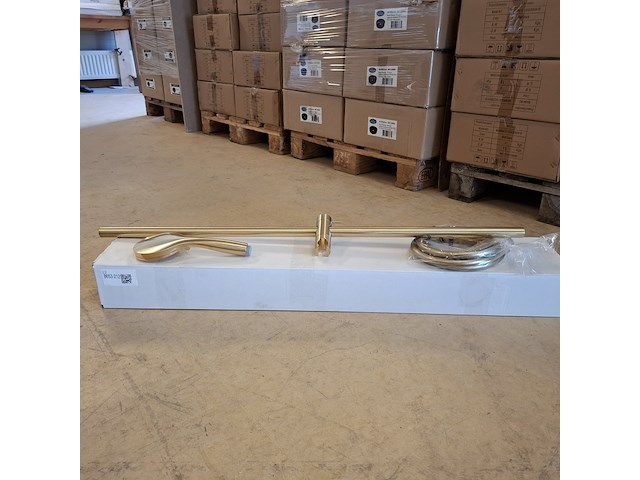 4x glijstangset xenz, dure, geborsteld goud - afbeelding 1 van  7