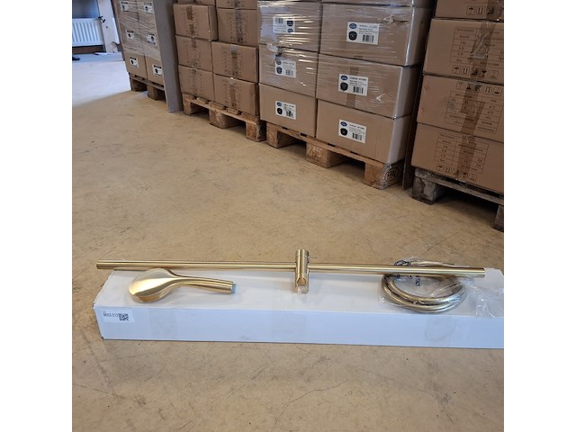 4x glijstangset xenz, dure, geborsteld goud - afbeelding 2 van  7