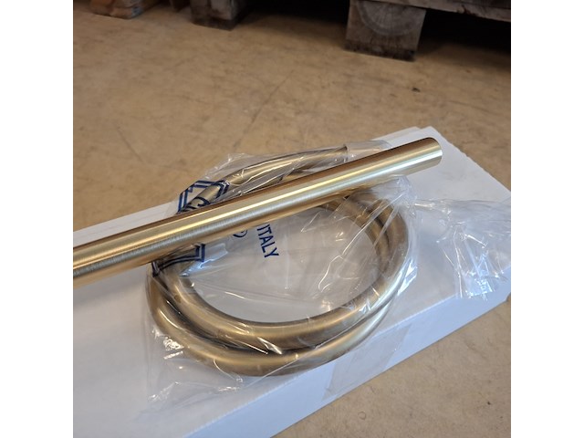 4x glijstangset xenz, dure, geborsteld goud - afbeelding 5 van  7