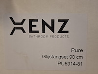 4x glijstangset xenz, dure, geborsteld goud - afbeelding 6 van  7