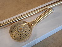 4x glijstangset xenz, dure, geborsteld goud - afbeelding 7 van  7