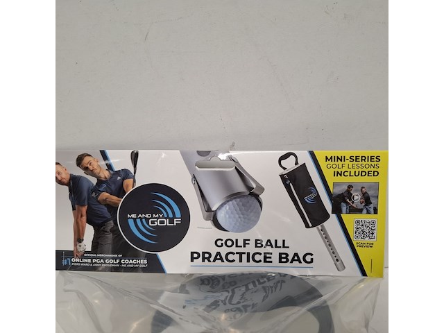 4x golf bal collector & holder me and my golf - afbeelding 4 van  5