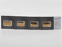 4x goudbaar, 10 gram, umicore - afbeelding 1 van  9