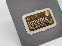 4x goudbaar, 10 gram, umicore - afbeelding 7 van  9