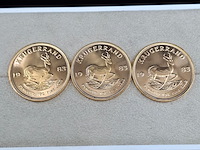 4x gouden munt, south africa, krugerrand, 1982 - afbeelding 5 van  5